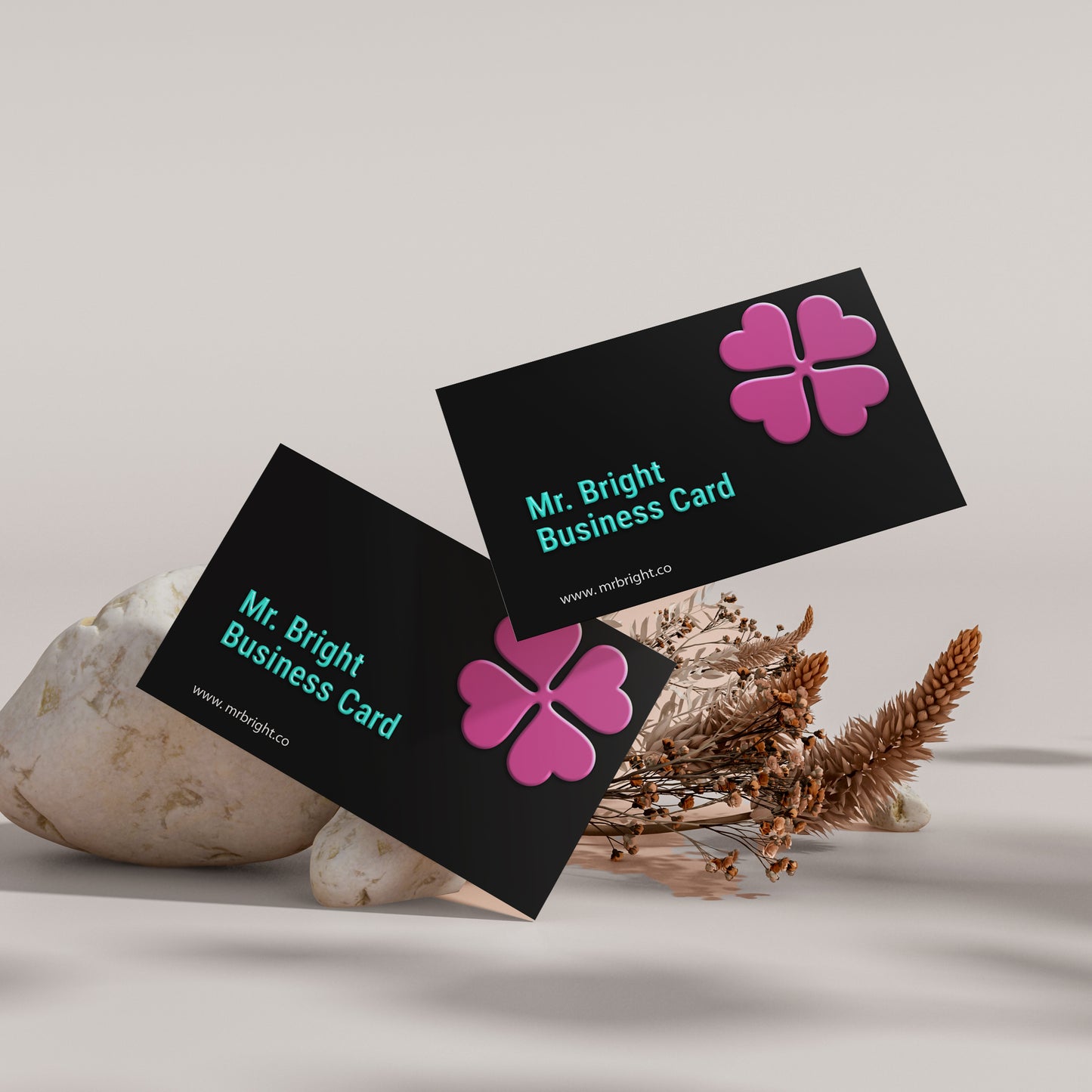 Embossed Gloss Business Cards
