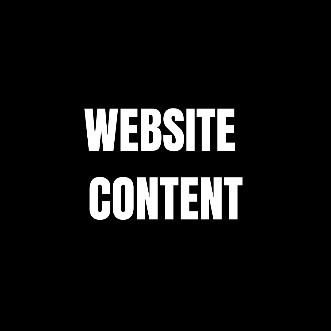 Website content