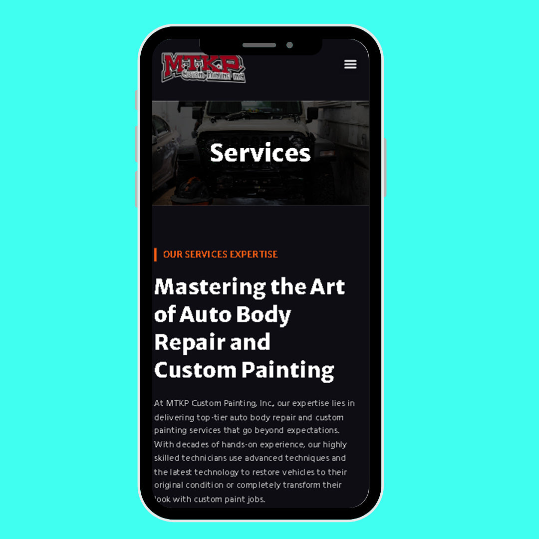 SEO Optimized Website Page