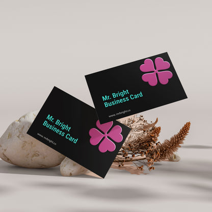 Embossed Gloss Business Cards